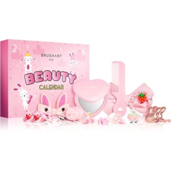 BrushArt KIDS Beauty Calendar kalendarz adwentowy Pink (dla dzieci)