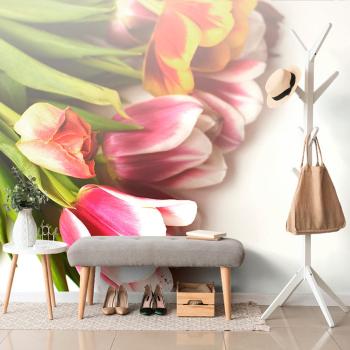Samoprzylepna fototapeta bukiet tulipanów - 150x100