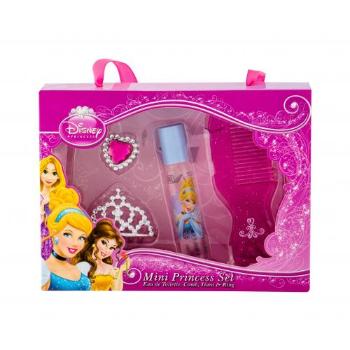Disney Princess Princess zestaw Edt 8 ml + Pierścień + Grzebień + Diadem dla dzieci