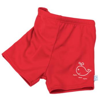 fashy pieluszka do pływania shorts w kolorze czerwonym