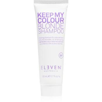 Eleven Australia Keep My Colour Blonde szampon do blond włosów 50 ml