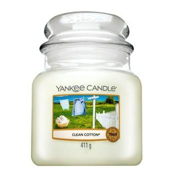 Yankee Candle Clean Cotton świeca zapachowa 411 g