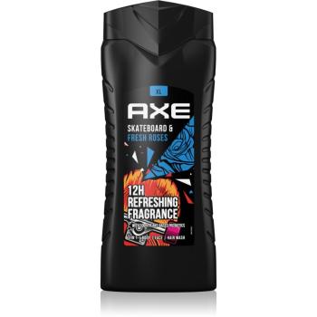 Axe Skateboard & Fresh Roses odświeżający żel pod prysznic dla mężczyzn 400 ml