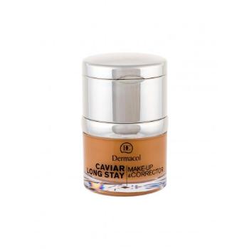Dermacol Caviar Long Stay Make-Up & Corrector 30 ml podkład dla kobiet 5 Cappuccino
