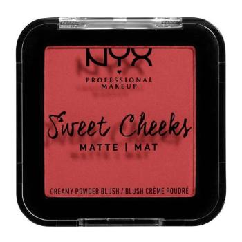 NYX Professional Makeup Sweet Cheeks Matte 5 g róż dla kobiet Citrine Rose