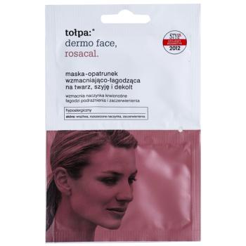 Tołpa Dermo Face Rosacal maseczka łagodząca do skóry zaczerwienionej i podrażnionej do twarzy, szyi i dekoltu 2 x 6 ml