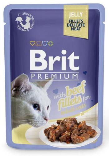BRIT Premium Fillets in Jelly wołowina 24 x 85g