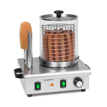 Klarstein Wurstfabrik 550, urządzenie do hot-dogów, 5 l, 30–100°C, szkło, stal szlachetna, 550 W