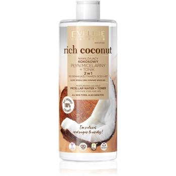 Eveline Cosmetics Rich Coconut micelarna woda z tonikiem 2 w 1 500 ml