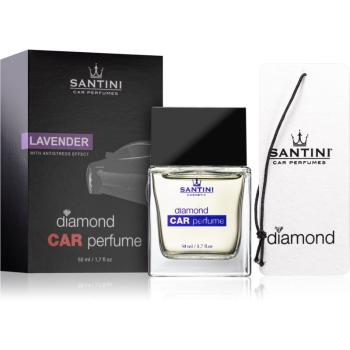 SANTINI Cosmetic Diamond Lavender odświeżacz do samochodu 50 ml