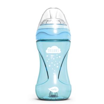 nuvita Butelka dla niemowląt Anti - Colic Mimic Cool! 250ml w kolorze jasnoniebieskim