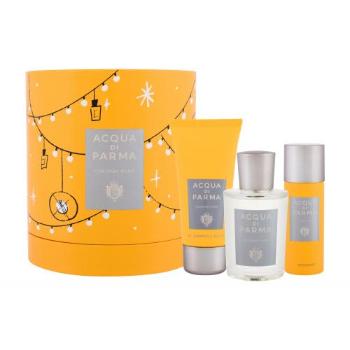 Acqua di Parma Colonia Pura zestaw Edc 100 ml + Żel pod prysznic 75 ml + Dezodorant 50 ml unisex