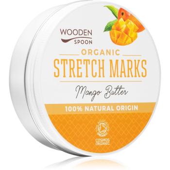 WoodenSpoon Organic Mango Butter regenerujące masło do ciała przeciw rozstępom 100 ml