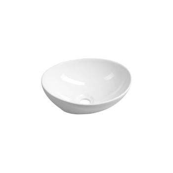 Biała umywalka ceramiczna Sapho, 42x34 cm