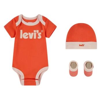 Levi's® Kids Set 3szt Hot Coral