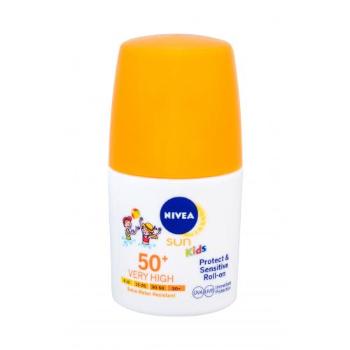 Nivea Sun Kids Protect & Sensitive Roll-on SPF50+ 50 ml preparat do opalania ciała dla dzieci