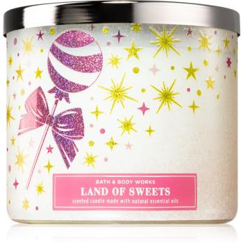 Bath & Body Works Land Of Sweets świeczka zapachowa 411 g