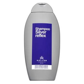 Kallos Silver Reflex Shampoo szampon tonizujący do włosów siwych i platynowego blondu 350 ml