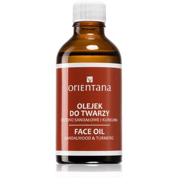Orientana Sandalwood & Turmeric Face Oil odmładzający olejek do twarzy 50 ml