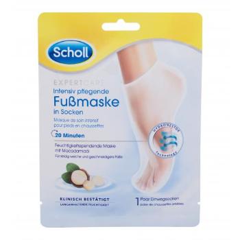 Scholl Expert Care Intensive Nourishing Foot Mask Macadamia Oil 1 szt maseczka do nóg dla kobiet