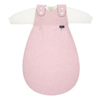 Alvi ® Baby-Mäxchen® Śpiworek trzyczęściowy Special Fabrics Quilt rosé