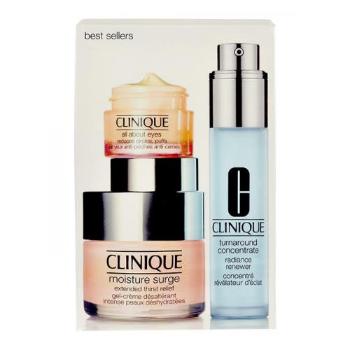 Clinique Moisture Surge zestaw 50ml Moisture Surge Gel-cream + 30ml Turnaround Concentrate + 15ml All About Eyes dla kobiet