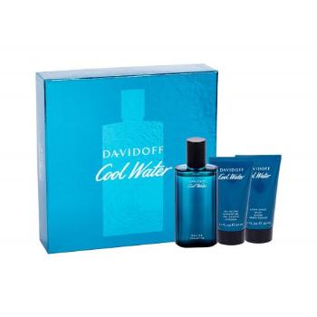 Davidoff Cool Water zestaw Edt 75 ml + 50ml Żel pod prysznic + 50ml balsam po goleniu dla mężczyzn