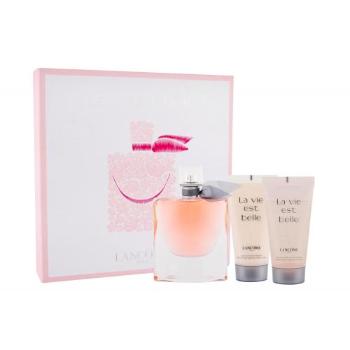 Lancôme La Vie Est Belle zestaw Edp 75 ml + Balsam do ciała 50 ml + Żel pod prysznic 50 ml dla kobiet