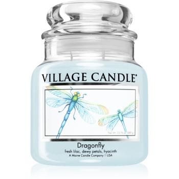 Village Candle Dragonfly świeczka zapachowa (Glass Lid) 389 g