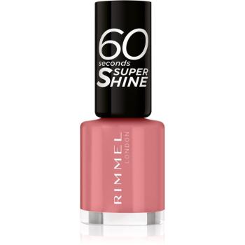Rimmel 60 Seconds Super Shine lakier do paznokci odcień 235 Preppy In Pink 8 ml