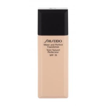 Shiseido Sheer and Perfect SPF15 30 ml podkład dla kobiet B60 Natural Deep Beige