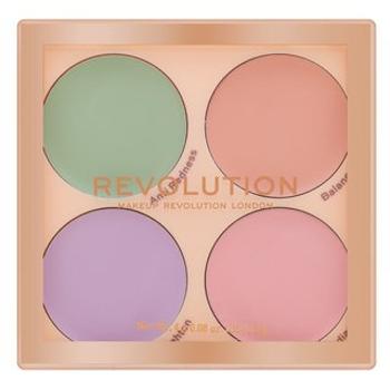 Makeup Revolution Matte Base Concealer Palette paleta korektorów 2,2 g
