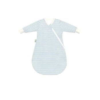 odenwälder Śpiworek wewnętrzny Jersey stripes/blue 50 - 70 cm