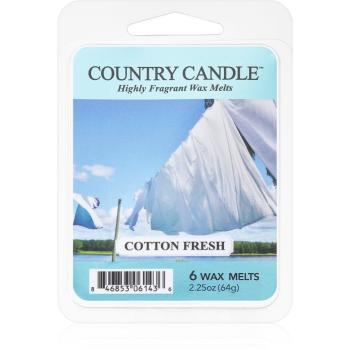 Country Candle Cotton Fresh wosk zapachowy 64 g