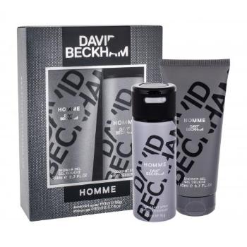 David Beckham Homme zestaw 150ml Deodorant + 200ml Żel pod prysznic dla mężczyzn Uszkodzone pudełko