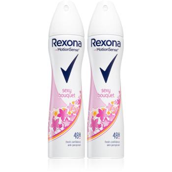 Rexona Sexy Bouquet antyprespirant w sprayu 2 x 150 ml (wygodne opakowanie)