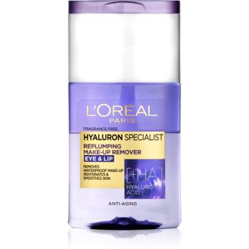 L’Oréal Paris Hyaluron Specialist preparat dwufazowy do demakijażu wodoodpornego z kwasem hialuronowym 125 ml