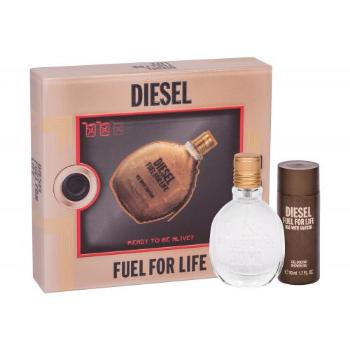Diesel Fuel For Life Homme zestaw Edt 30ml + 50ml Żel pod prysznic dla mężczyzn