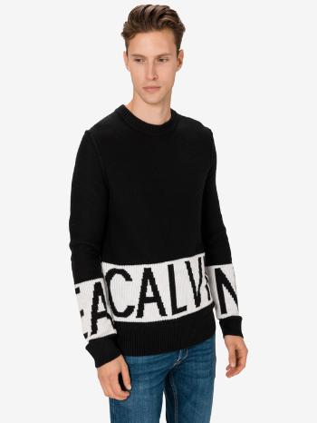 Calvin Klein Jeans Sweter Czarny