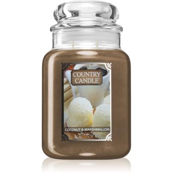Country Candle Coconut & Marshmallow świeczka zapachowa 680 g