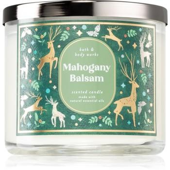 Bath & Body Works Mahogany Balsam świeczka zapachowa II. 411 g