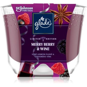 GLADE Merry Berry & Wine świeczka zapachowa 224 g