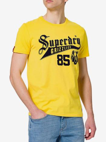 SuperDry Collegiate Graphic Koszulka Żółty