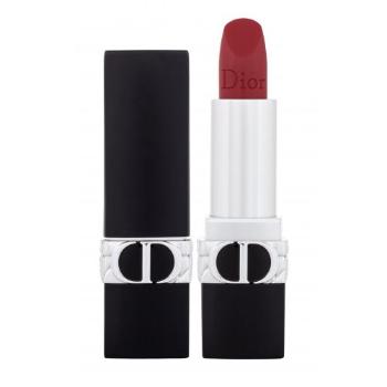 Christian Dior Rouge Dior Floral Care Lip Balm Natural Couture Colour 3,5 g balsam do ust dla kobiet 999 Satin Do napełnienia