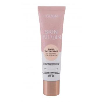 L'Oréal Paris Skin Paradise Tinted Water-Cream SPF20 30 ml podkład dla kobiet 03 Light