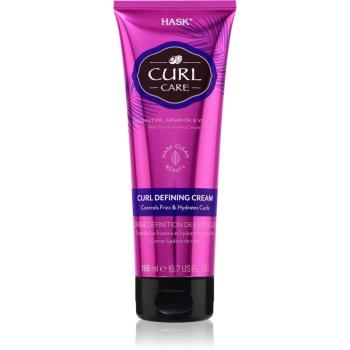 HASK Curl Care krem definiujący do włosów kręconych i falowanych 198 ml