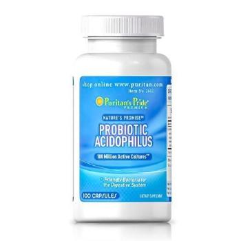 Puritan's Pride Probiotic Acidophilus - 100capsProbiotyki