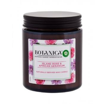 Air Wick Botanica Island Rose & African Geranium 205 g świeczka zapachowa unisex