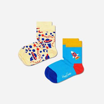 Skarpetki dziecięce Happy Socks 2-pack Into Space KISP02-2200