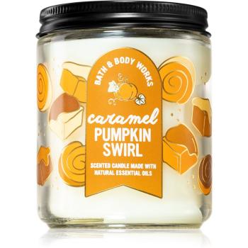 Bath & Body Works Caramel Pumpkin Swirl świeczka zapachowa II. 198 g